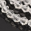 Faceted Bicone Glass Beads Strands EGLA-P016-4mm-01-3