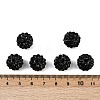 Resin Rhinestone Beads RESI-S315-12x14-01-3