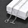 Non-Tarnish 304 Stainless Steel Chain Necklaces NJEW-JN02767-3