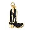 Brass Enamel Pendants KK-A296-51G-04-1