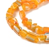 Handmade Millefiori Lampwork Beads Strands LAMP-P070-02A-01-3