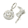 Alloy Hoop Earrings for Women EJEW-Z069-01P-2