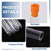 150Pcs Plastic Sewing Needle Organizers Tubes with Cap CON-CA0001-037A-4
