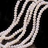 Electroplate Glass Beads Strands EGLA-A034-J6mm-T06-1