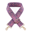 Flower Pattern Nylon Canvas Handbag Webbing Bag Straps PW-WG8CFF8-03-1