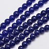 Natural & Dyed Malaysia Jade Bead Strands X-G-A146-8mm-A22-3