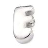 Brass Initial Beads KK-B167-27P-01E-1