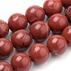 Natural Red Jasper Beads Strands G-S259-29-12mm-1