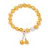 4Pcs Cat Eye Beads Stretch Bracelets for Women BJEW-TA00691-3