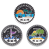Aluminum Self-Adhesive Stickers STIC-UN0001-01C-1