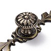 Vintage Victorian Floral Pattern Alloy Cabinet Door Knobs FIND-Z004-03-2