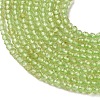 Natural Peridot Beads Strands G-P603-C-2mm-01-4