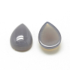 Natural Grey Agate Cabochons G-R417-10x14-09-2