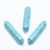 Synthetic Green Turquoise No Hole Faceted LS-G-G760-J09-02-1