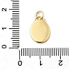 Brass Enamel Charms KK-A268-09G-02-3