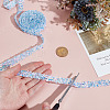 5 Yards Glitter PVC Sequins Hotfix Ornament Accessories DIY-WH0128-19A-3