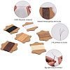 6 Bundles 6 Colors Waxed Cotton Cords OCOR-CY0001-96-5