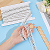 Polyester Lace Rivets Ribbon OCOR-GF0006-09A-3