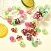 45Pcs 9 Styles Plastic Round Bead & Acrylic Beads Kits MACR-CJ0002-45-6