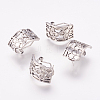 Tibetan Style Hoop Earrings LS-TIBEP-EBB098YKG-AS-FF-2