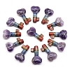 7 Chakra Natural Gemstone Heart Key Healing Stones G-PW0004-23-1