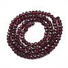 Glass Beads Strands EGLA-A034-T10mm-D26-3