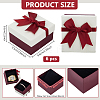 Paper with Polyester Bowknot Gift Boxes CON-WH0095-224B-2