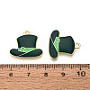 Alloy Enamel Pendants ENAM-T023-11B-3