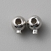 Brass Crimp Beads LS-KK-WH0031-33P-2