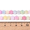 Anti-Tarnish Electroplate Glass Beads Strands LS-GLAA-T028-8mm-02M-4