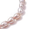 Natural Cultured Freshwater Pearl Beads Stretch Bracelets for Women BJEW-JB13210-02-4
