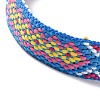 Polyester-cotton Braided Rhombus Pattern Cord Bracelet FIND-PW0013-001A-15-3
