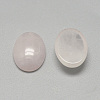 Natural Rose Quartz Cabochons G-R415-30x40-48-2