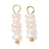 Natural Pearl Pendants PA-CBA55BD-01G-1