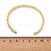Brass Textured Cuff Bangles for Women KK-CBA0B5A-01G-5