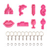 DIY Silicone Keychain Making Molds DIY-TA0003-29-2