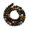 Natural Ocean Agate/Ocean Jasper Beads Strands G-G927-11-2