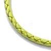 Polyester Cord Braided Bracelet Makings MAK-Z003-01G-32-2