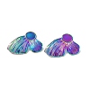 Ion Plating(IP) 304 Stainless Steel Stud Earring Findings LS-STAS-F286-06A-MC-2