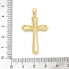Brass Micro Pave Cubic Zirconia Pendants KK-D317-107G-3
