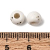 Speckled Round Handmade Ceramic Beads PR-NH0001-02C-3