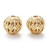 Alloy Hollow Beads PALLOY-P238-06G-RS-2
