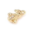 Christmas Alloy with Crystal Rhinestone Charms FIND-G102-02G-01-3
