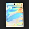 Rectangle Zip Top Plastic Glitter Holographic Bags OPP-CJD0001-02C-1