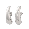Non-Tarnish 304 Stainless Steel Stud Earrings EJEW-H115-18P-1