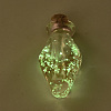 Luminous Handmade Gold Sand Lampwork Pendants LAMP-S177-03G-4