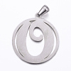 Non-Tarnish 304 Stainless Steel Pendants STAS-K162-068P-2