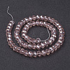 Glass Beads Strands LS-GR10MMY-39L-3