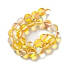 Synthetic Moonstone Beads Strands G-P528-J02-11-2