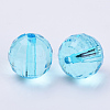 Transparent Acrylic Beads TACR-Q254-8mm-V40-3